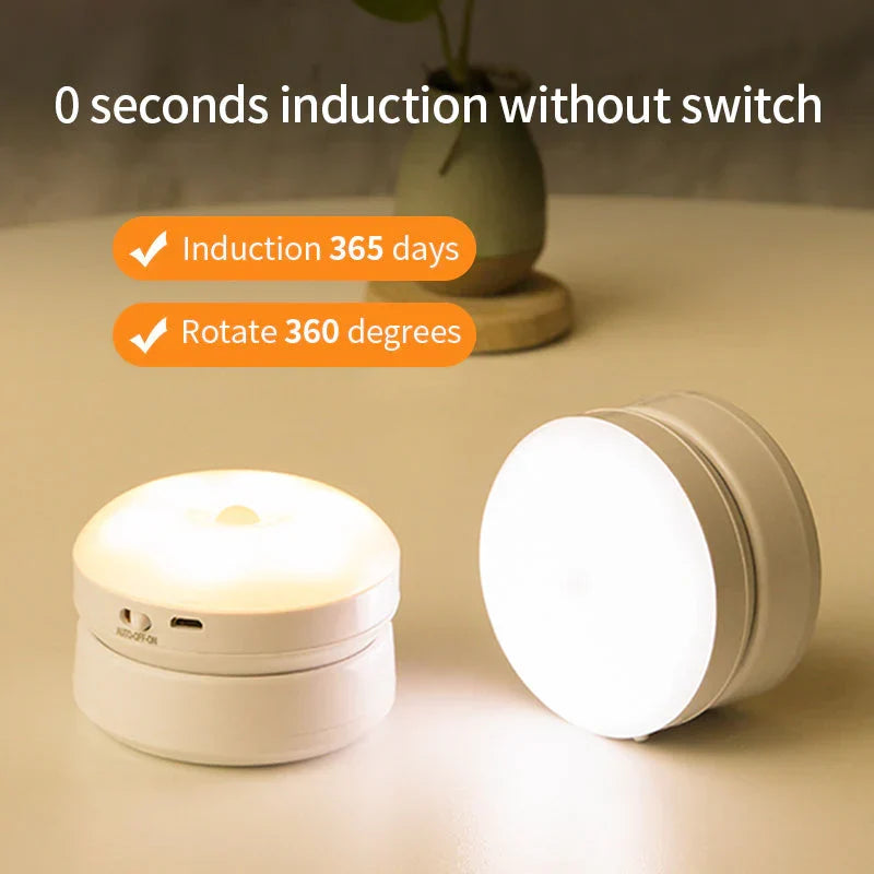 Motion Sensor Night Light with Rotating Shade and Auto Mode - view 6
