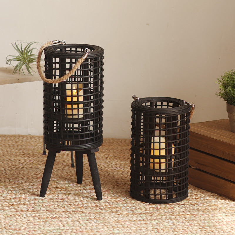 Lamp with Lattice Design and Soft Diffused Light for Living Room - view 2