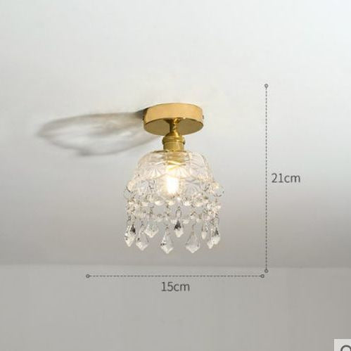 Vintage Glas Flush Mount Licht