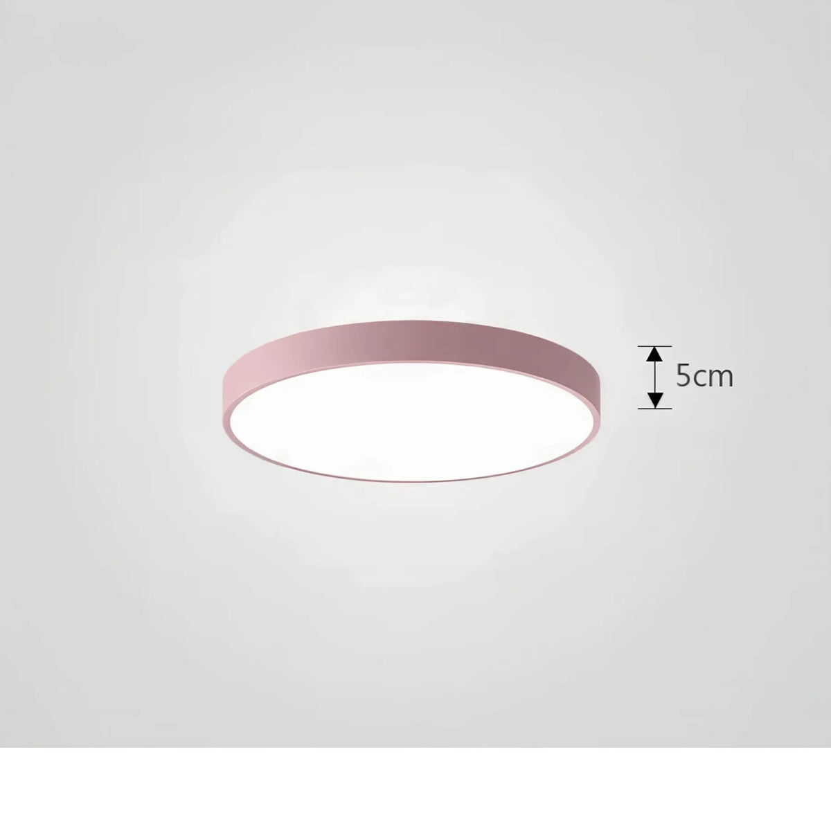 Ceiling Light with Stepless Dimming and Remote Control Option