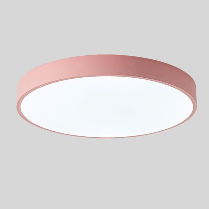 Ceiling Light with Nordic Wood Detail and Integrated LED