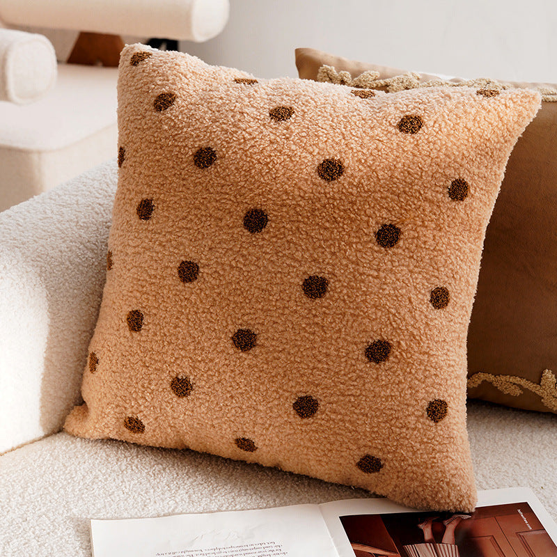Cushion Covers in Linen Blend, Nordic Style and Striped Design