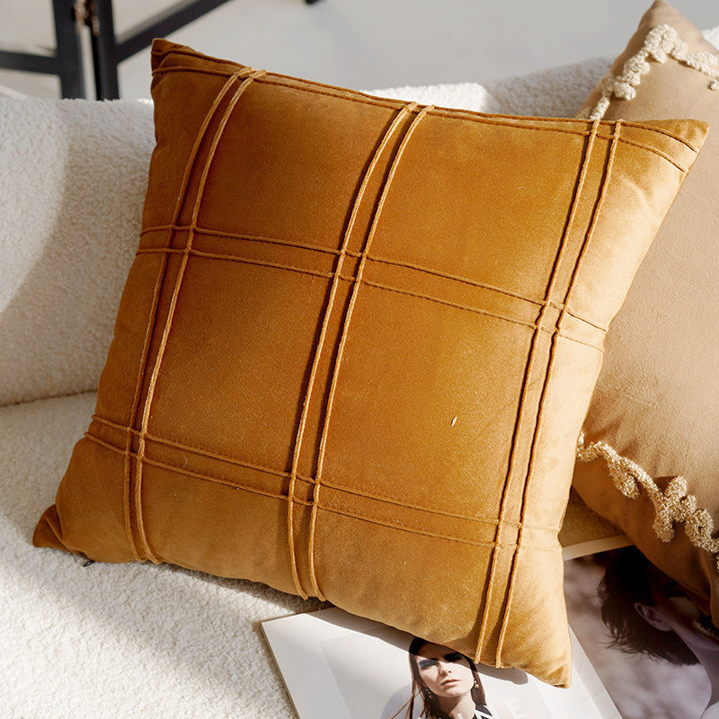 Cushion Covers in Linen, Nordic Style with Dots and Patterns