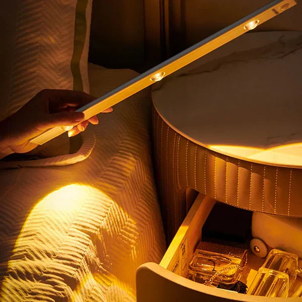 Motion Sensor Light with Rechargeable Battery and 3 Light Colours