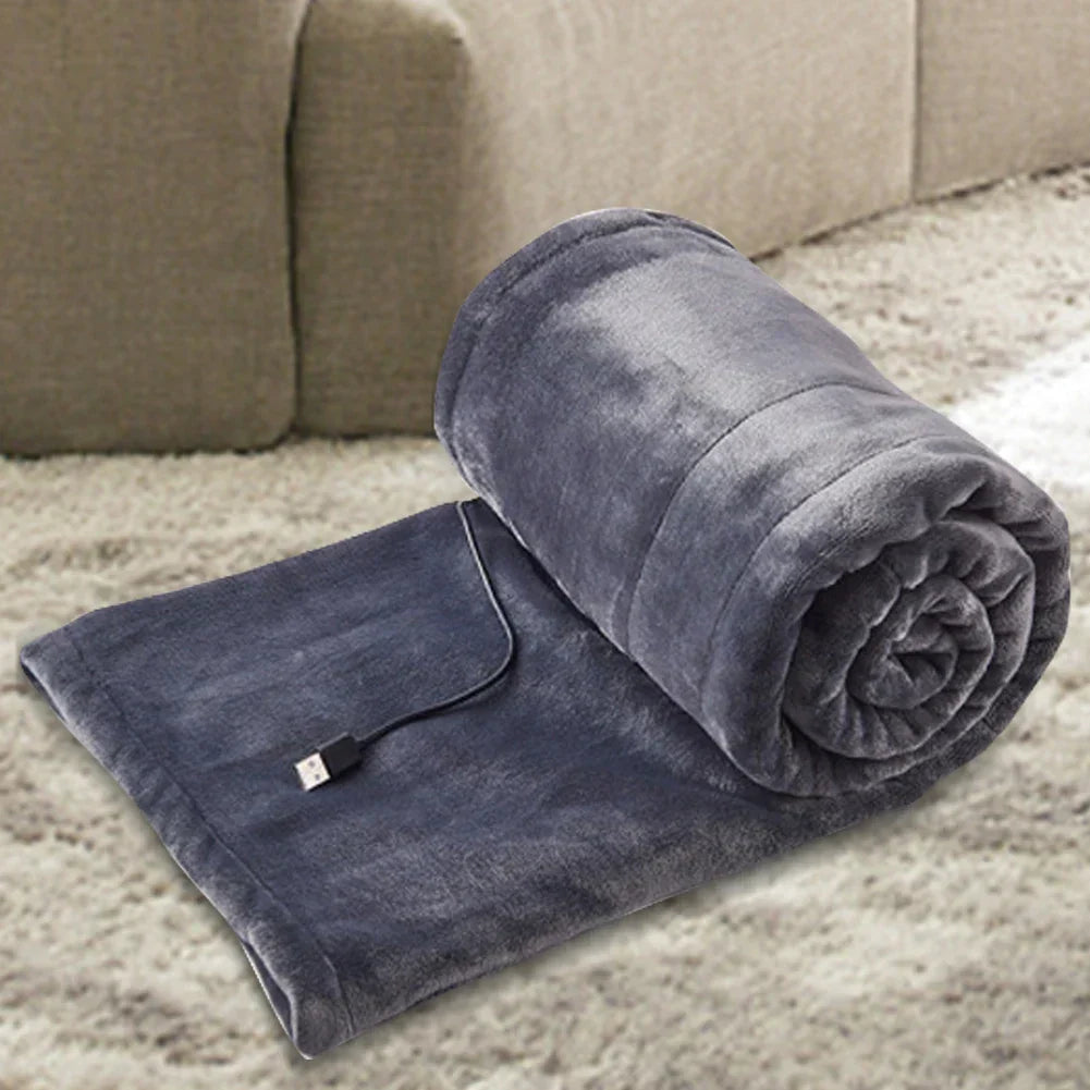 Electric Blanket USB-Powered with 3 Adjustable Heat Settings