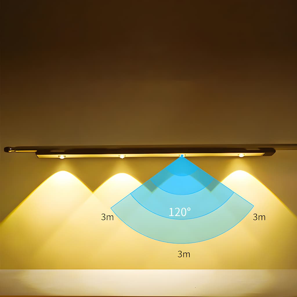 Motion Sensor Light with Rechargeable Battery and 3 Light Colours - view 4