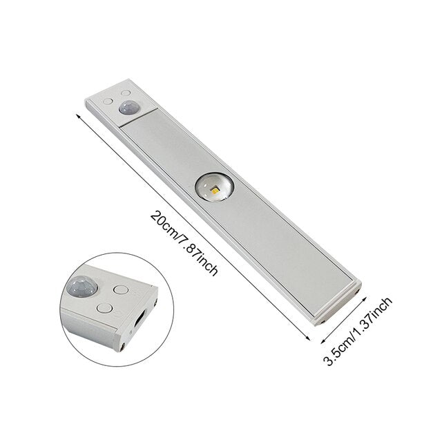 Motion Sensor Light with Rechargeable Battery and 3 Light Colours - view 8