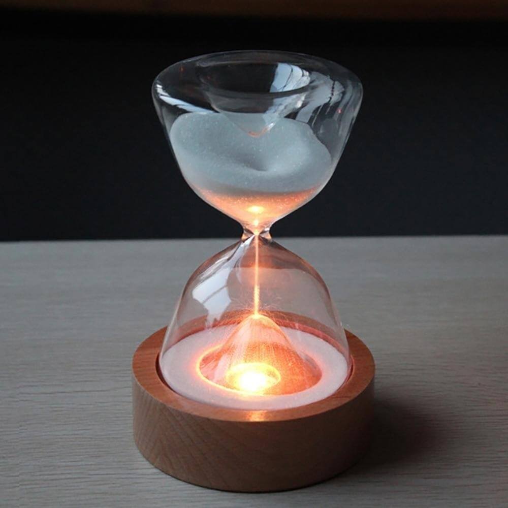 Stundenglas Nachtlampe