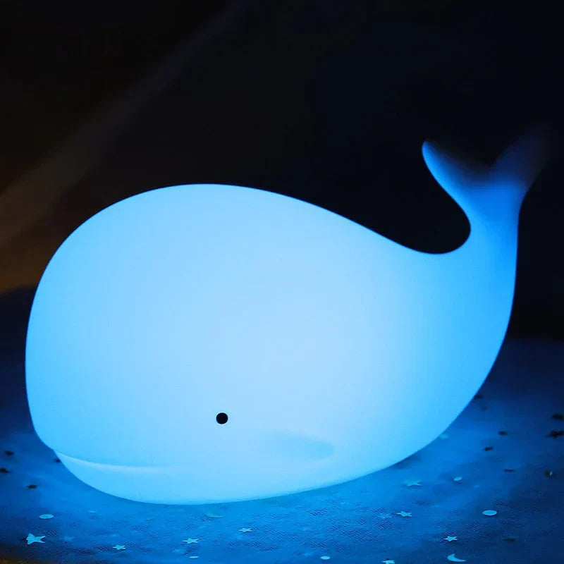 Night Light with Whale Design and Colour Changing Touch Control - view 6