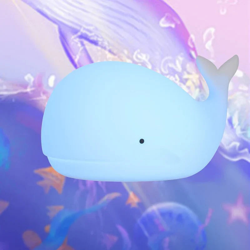 Night Light with Whale Design and Colour Changing Touch Control - view 8