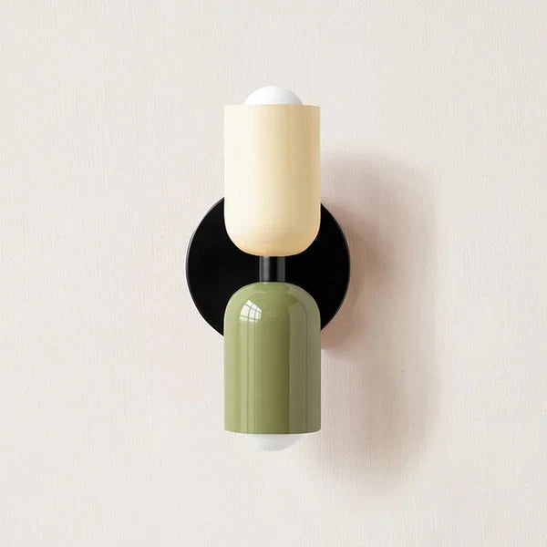 Wall Light with Twin Adjustable Heads and E27 Fittings - view 2