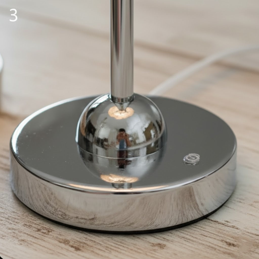 Rechargeable Table Lamp with Star Design and Touch Control - view 4