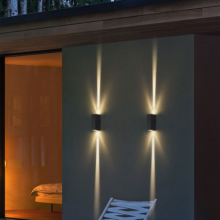 Wasserdichte LED-Wandleuchte für den Außenbereich