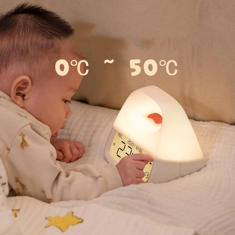 Bedside Light with Alarm Clock and Soft LED Glow - view 4