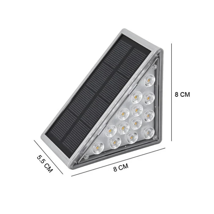 Stair Light with Solar Panel and Weatherproof Design for Outdoor Steps - view 9