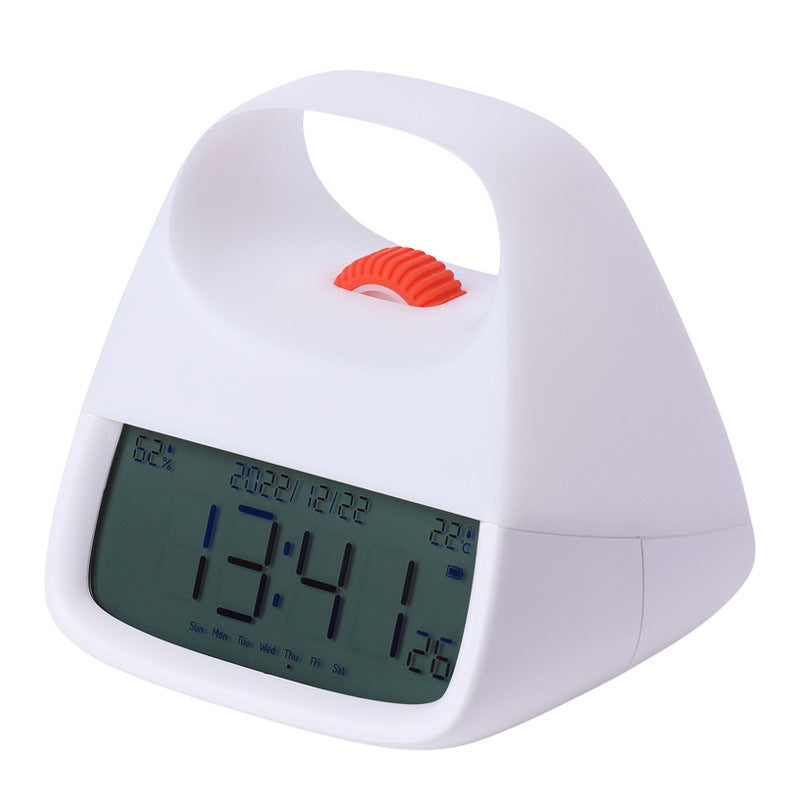 Bedside Light with Alarm Clock and Soft LED Glow