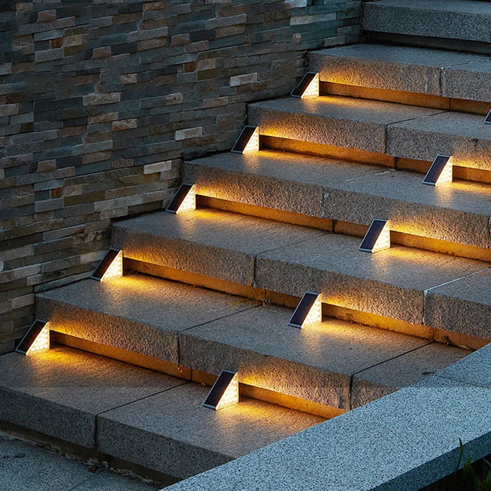 Stair Light with Solar Panel and Weatherproof Design for Outdoor Steps - view 5