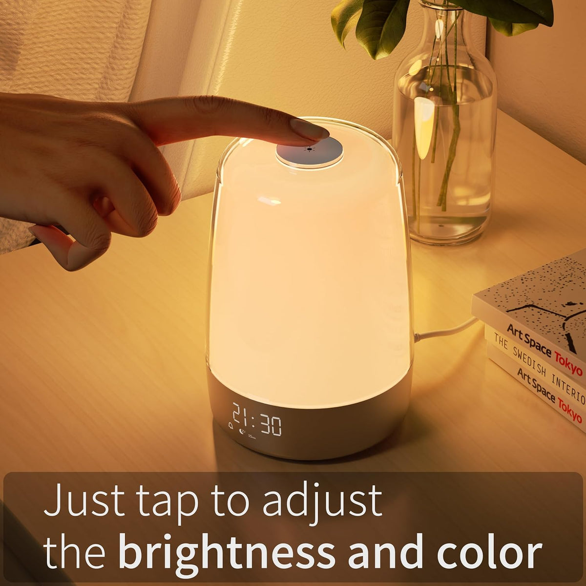 Wake Up Light with Sunrise Simulation and Rechargeable Battery - view 5