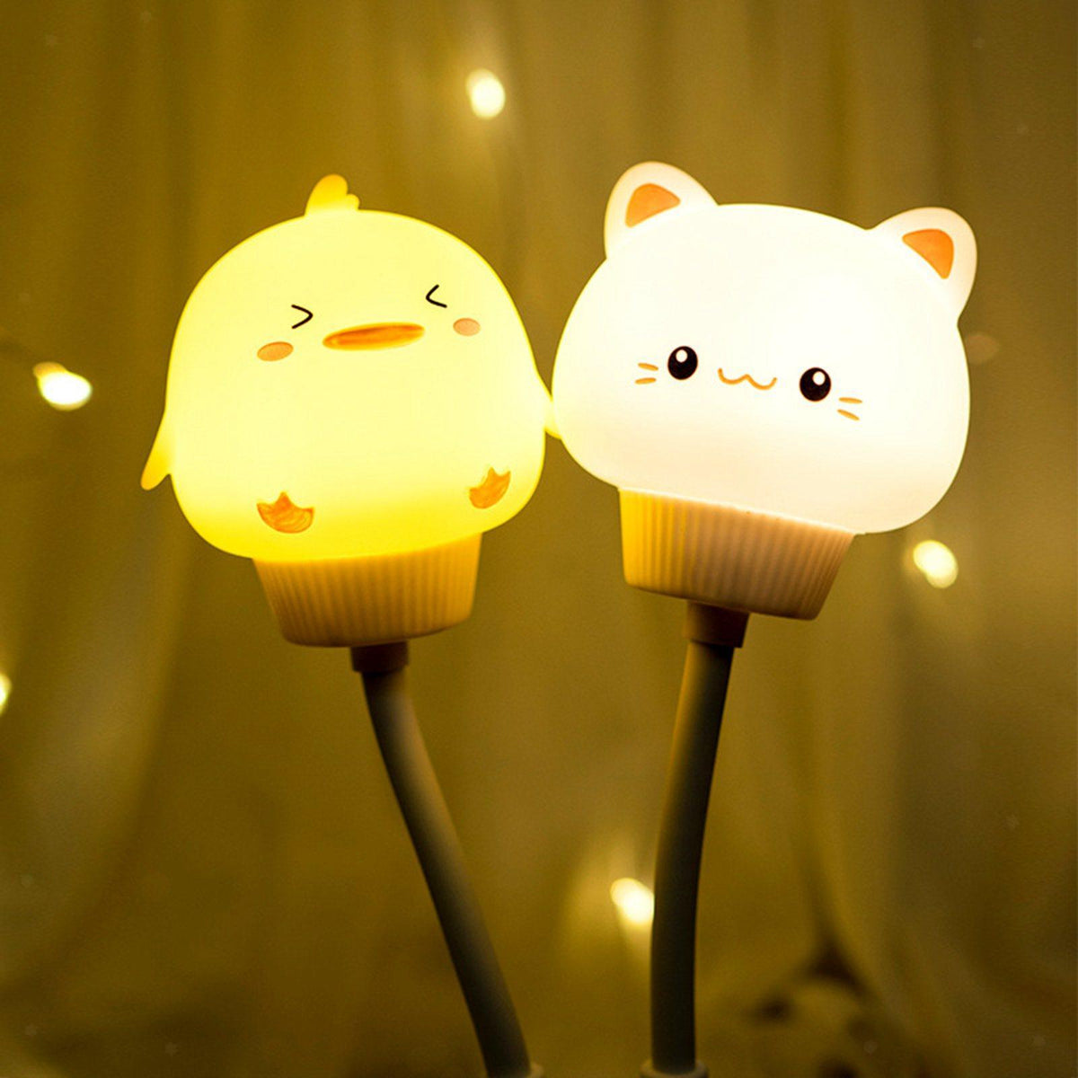 LED Night Light with Animal Design and Touch Control
