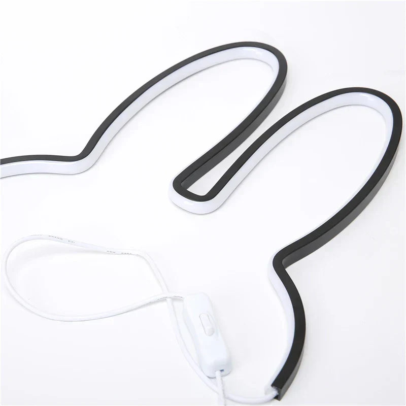 Night Light with Rabbit Design and USB Rechargeable Battery - view 6