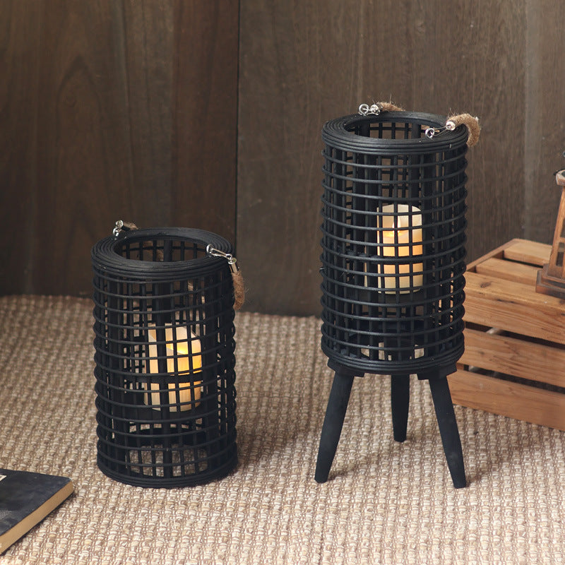 Lamp with Lattice Design and Soft Diffused Light for Living Room - view 3