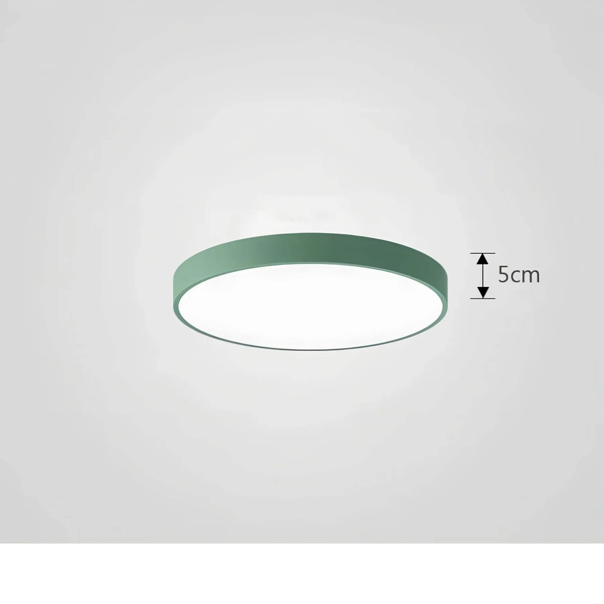 Ceiling Light with Stepless Dimming and Remote Control Option