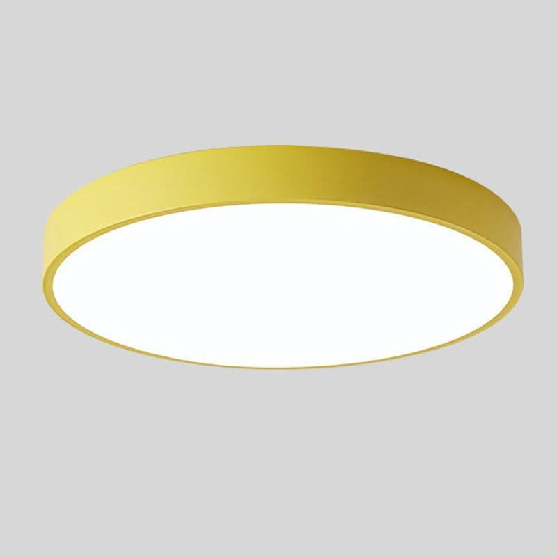 Ceiling Light with Nordic Wood Detail and Integrated LED