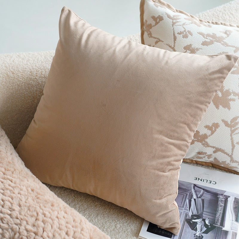 Cushion Covers in Linen Blend, Nordic Style and Striped Design