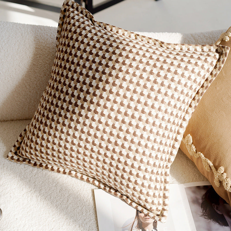 Cushion Covers in Linen, Nordic Style with Dots and Patterns