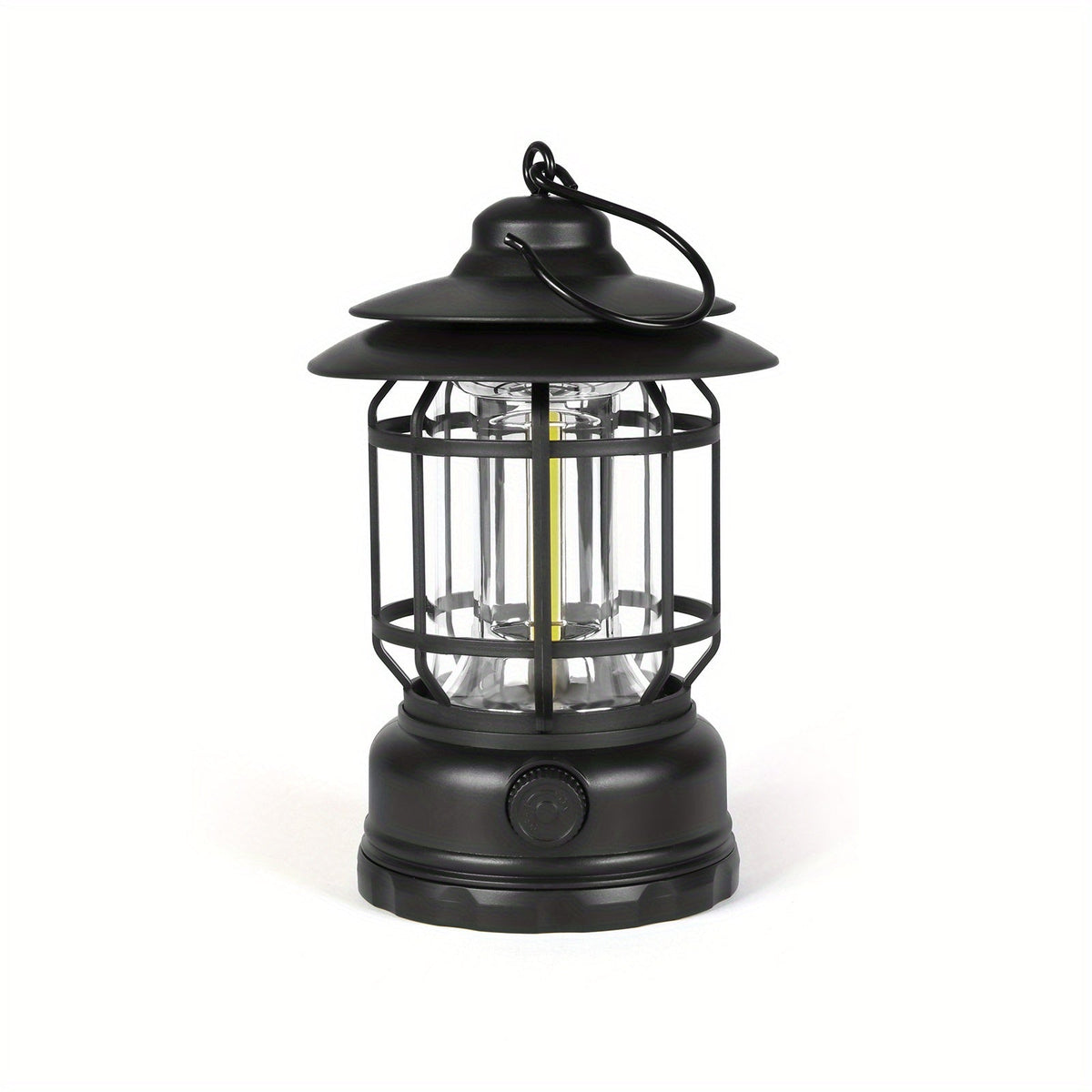 Rechargeable Lamp with Touch Dimming and Water-Resistant Retro Design