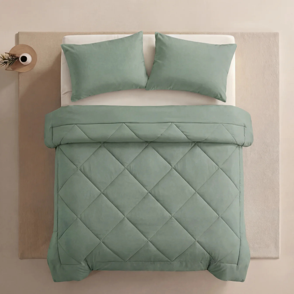 King Size Duvet Cover, All-in-One and Machine Washable