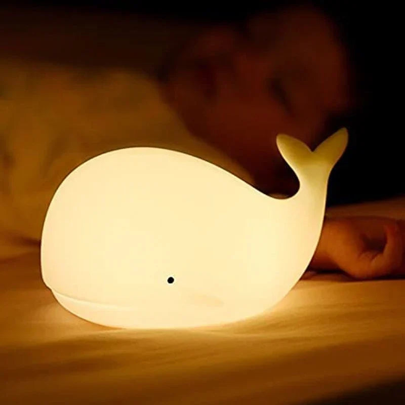 Night Light with Whale Design and Colour Changing Touch Control - view 5