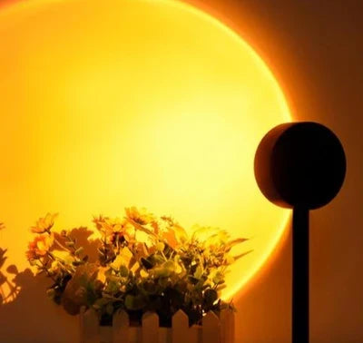 Sunset Lamp with 90° Rotating Head and USB Power for Bedroom - view 5