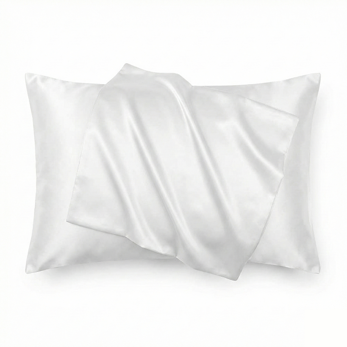 Silk Pillowcase with Smooth Weave, Cool-to-the-Touch Finish